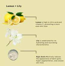 Load image into Gallery viewer, BCL SPA Lemon + Lily Brightening Massage Cream with Konjac Acid
