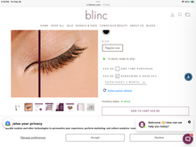 Load image into Gallery viewer, BLINC Tubing Liquid Eyeliner Pen | Soft Black