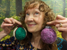 Load image into Gallery viewer, Handmade Woolly Holiday BALL Ornaments
