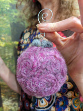 Load image into Gallery viewer, Handmade Woolly Holiday BALL Ornaments