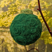Load image into Gallery viewer, Handmade Woolly Holiday BALL Ornaments