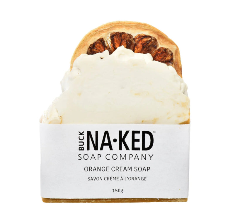 BUCK NAKED Orange Cream Soap