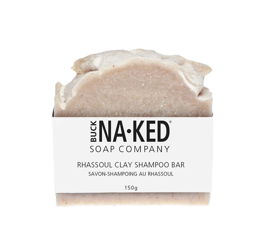 BUCK NAKED Rhassoul Clay Shampoo Bar