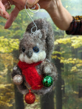 Load image into Gallery viewer, Handmade Woolly Holiday CRITTER Ornaments
