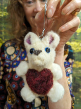 Load image into Gallery viewer, Handmade Woolly Holiday CRITTER Ornaments
