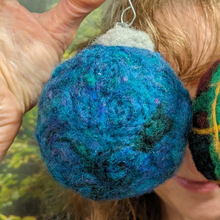 Load image into Gallery viewer, Handmade Woolly Holiday BALL Ornaments
