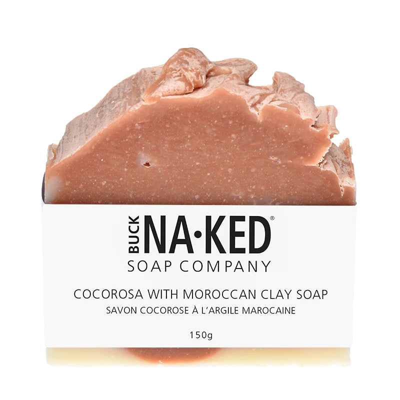 BUCK NAKED CocoRosa + Moroccan Clay Soap