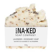 Load image into Gallery viewer, BUCK NAKED Lavender + Rosemary Soap

