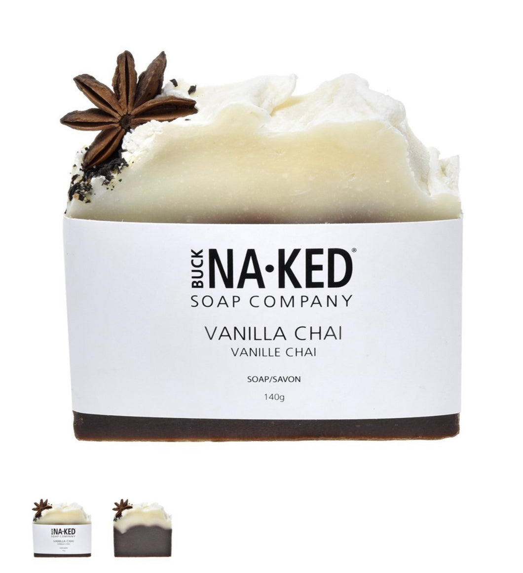 BUCK NAKED Vanilla Chai Soap