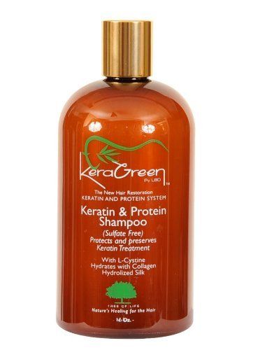 KERA GREEN Keratin & Protein Shampoo 16oz
