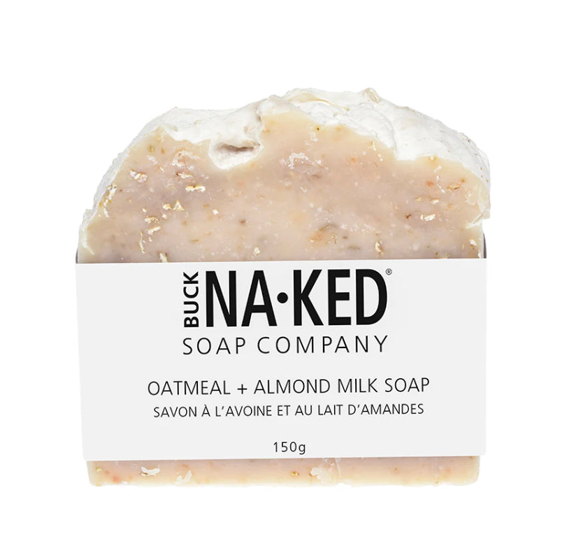 BUCK NAKED Oatmeal+Almond Milk Soap