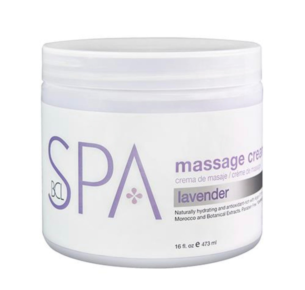 BCL SPA Lavender + Mint Massage Cream