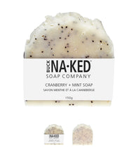 Load image into Gallery viewer, BUCK NAKED Cranberry + Mint Soap
